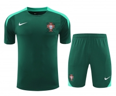 2024-2025 Portugal Green Thailand  Soccer Uniform-418