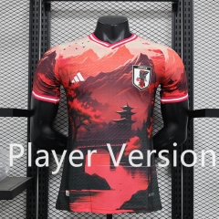 Player Version 2024-2025 Japan Red  Thailand Soccer Jersey AAA-888