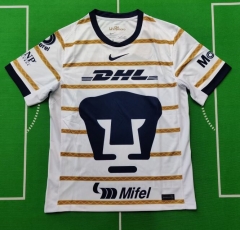 (S-4XL) 2024-2025 PA UNAM Home White Thailand Soccer Jersey AAA-912