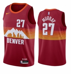 NBA Denver Nuggets Red#27 Jersey-311