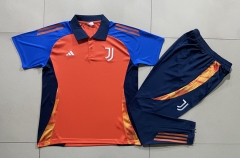 2024-25 Juventus Orange Thailand Polo Uniform-815