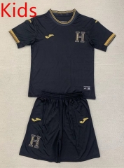 2024-25 Honduras  Black Kids/Youth Soccer Uniform-AY