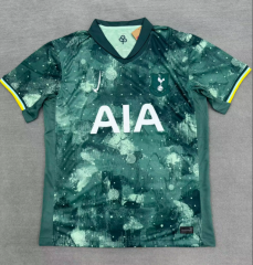 (S-4XL) 2024-2025 Tottenham Hotspur 2nd Away Green Thailand Soccer Jersey AAA-818
