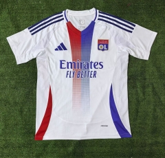 2024-25 Olympique Lyonnais Home White Thailand Soccer Jersey AAA-416