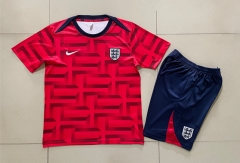 2024-2025 England Red Thailand Soccer Tracksuit (Fifth Pants) -815
