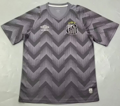 (S-4XL) 2024-2025 Santos FC Gray Thailand Soccer Jersey AAA-908