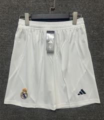 2024-25 Real Madrid Home White Thailand Soccer Shorts-718