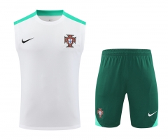 2024-2025 Portugal White Thailand  Vest Soccer Uniform-418