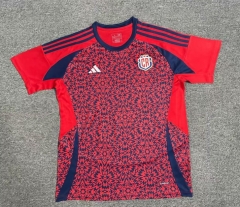 2024-25 Costa Rica Home  Red Thailand Soccer Jersey