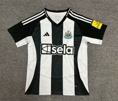（s-4xl）2024-2025 Newcastle United Home Black&White Thailand Soccer Jersey AAA-512