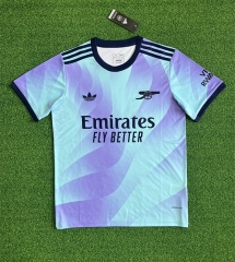 (s-5xl)2024-2025 Arsenal 2nd  Away Blue Thailand Soccer Jersey AAA-403