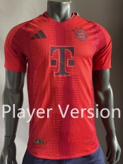 (S-3XL) Player Version 2024-2025 Bayern München Home Red Thailand Soccer Jersey AAA-518