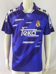 Retro Version 94-96  Real Madrid Away Purple Thailand Soccer Jersey AAA-503