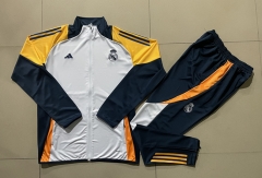 2024-2025 Real Madrid White Thailand Soccer Jacket Uniform-815