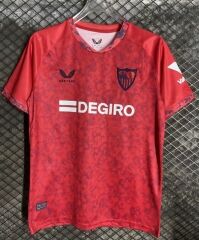 2024-2025 Sevilla Away Red Thailand Soccer Jersey AAA