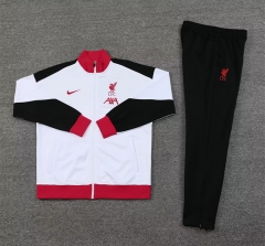 2024-25  Liverpool White Thailand Soccer Jacket Uniform -4627