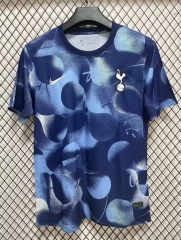 2024-25 Tottenham Hotspur Blue Thailand Training Soccer Jersey-2483