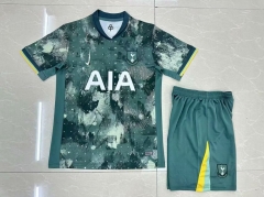 2024-2025 Tottenham Hotspur 2nd Away Green Soccer Uniform-6748