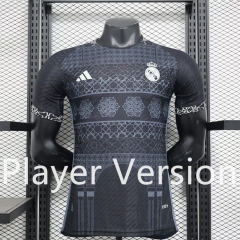 Player Version 2024-25 Special Version Real Madrid Black&Gray Thailand Soccer Jersey AAA-888