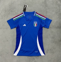 2024-2025 Italy Home Blue Thailand Women Soccer Jersey AAA-4506