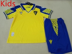 2024-2025 Cádiz CF Home Yellow Kid/Youth Soccer Uniform-507