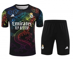 2024-2025 Real Madrid Black Thailand Soccer  Uniform-418