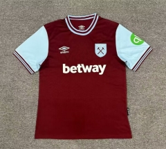 2024-2025 West Ham United Home Red Thailand Soccer Jersey AAA-512
