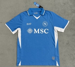 (s-4xl)2024-2025  Napoli Home Blue Thailand Soccer Jersey AAA