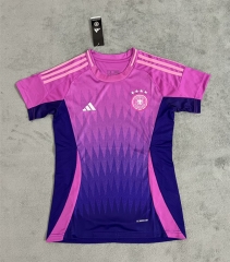 2024-2025 Germany Away Purple Women Thailand Soccer Jersey AAA-4506