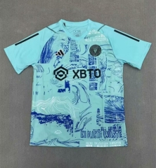 2024-2025 Inter Miami CF Blue Thailand Training Soccer Jersey AAA-2483