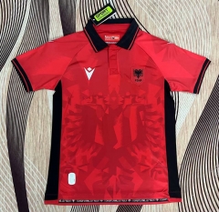 2024-2025 Albania Home Red Thailand Soccer Jersey AAA-2694