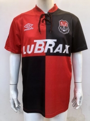 Retro Version 93-94 Flamengo Red&Black Thailand Soccer Jersey AAA-4125