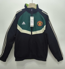 2024-2025 Manchester United Green  Trench Coats-0255