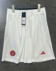 2024-25 Ajax Home White Thailand Soccer Shorts