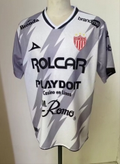 (S-4XL) 2024-25  Necaxa Away White&Grey Thailand Soccer jersey AAA-912