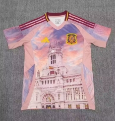 2024-25 Special Version Spain Pink Thailand Soccer Jersey AAA-9070