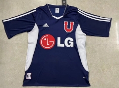 Retro Version 2003 Universidad de Chile Home Royal Blue Thailand Soccer Jersey AAA-7T