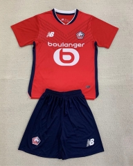 2024-2025 Lille Home Red Soccer Uniform-AY