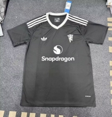 （s-3xl）2024-2025 Manchester United Goalkeeper Black Thailand Soccer Jersey AAA-2242