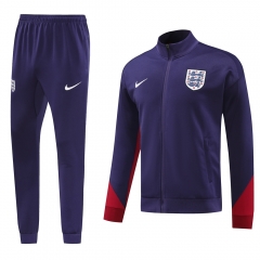 2024-25 England Purple  Soccer Thailand Jacket Uniform-LH