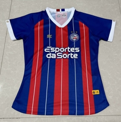 2024-2025 EC Bahia Home Red&Blue Women Thailand Soccer Jersey AAA-2044