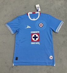 (S-4XL) 2024-25 Cruz Azul Home Blue Thailand Soccer Jersey AAA-4506
