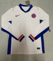 2024-25 Chelsea Away White LS Thailand Soccer Jersey AAA-422