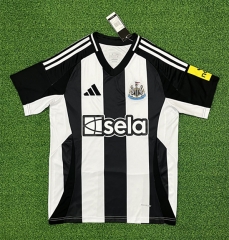 （s-5xl）2024-2025 Newcastle United Home Black&White Thailand Soccer Jersey AAA-403