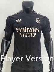 Player Version 24-25 special edition Real Madrid Black Thailand Soccer Jersey AAA-9753