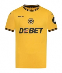 24-25 Wolverhampton Wanderers  Home Yellow  Thailand Soccer Jersey AAA