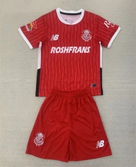 2024-25 Deportivo Toluca Home Red Soccer Uniform-AY