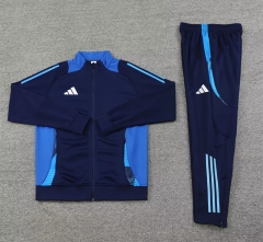2024-2025 Adida s Royal Blue Thailand Soccer Jacket Uniform-4627