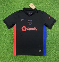 (S-4XL) 2024-2025 Barcelona Away Black Thailand Soccer Jersey AAA-403