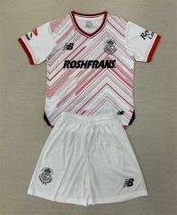 2024-2025 Deportivo Toluca FC Away White Soccer Uniform-AY